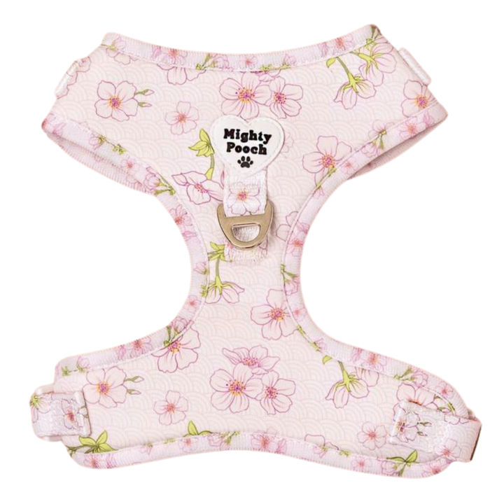 No-Pull Adjustable Harness - Sakura 🌸