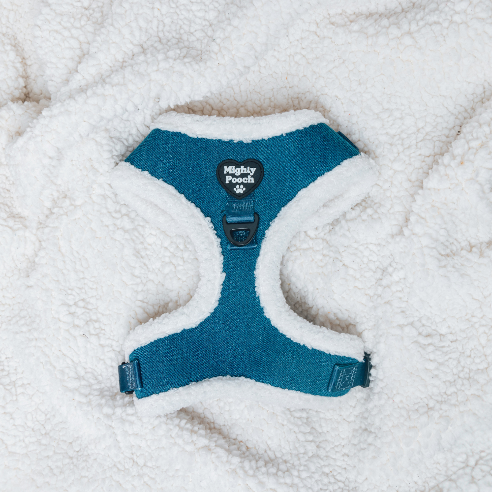 Luxe Adjustable Harness - Denim Dream ☁️
