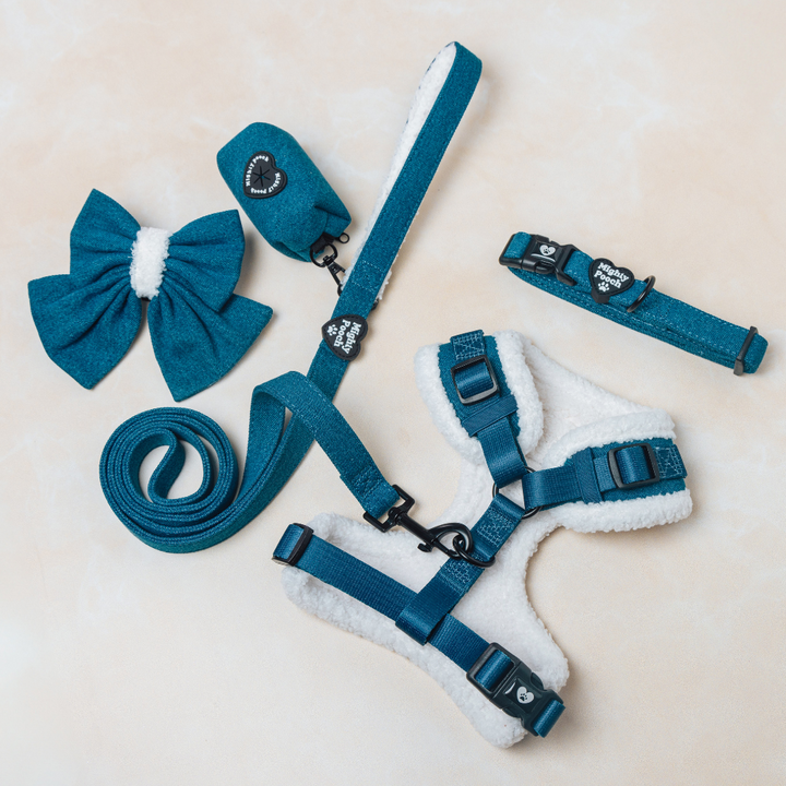 Luxe Adjustable Harness - Denim Dream ☁️