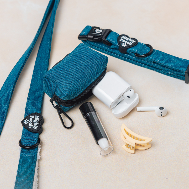 Luxe Potty Bag Dispenser - Denim Dream ☁️
