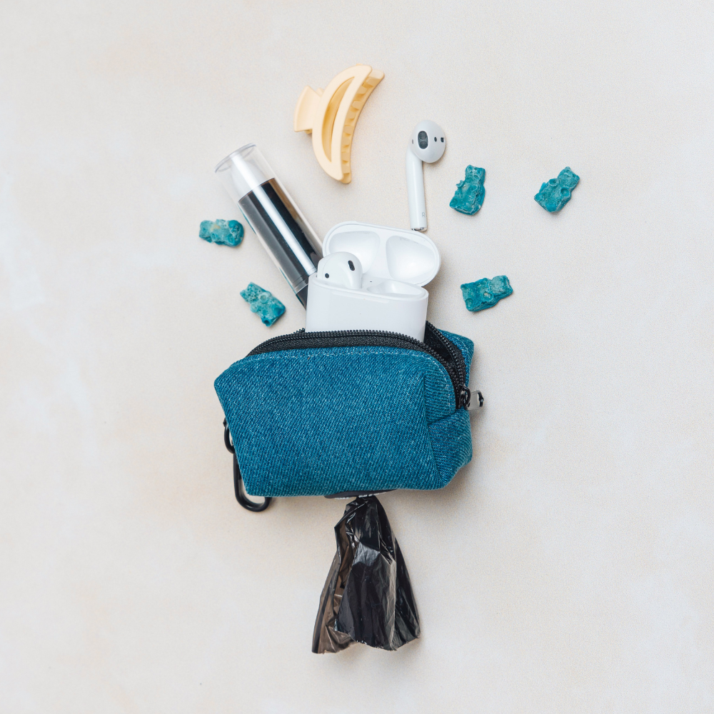 Luxe Potty Bag Dispenser - Denim Dream ☁️