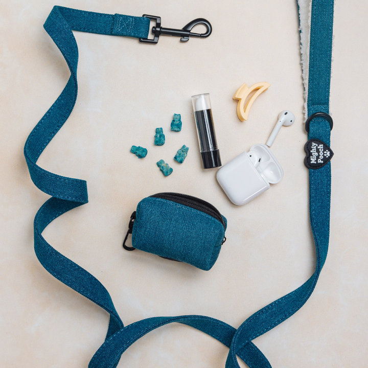 Luxe Potty Bag Dispenser - Denim Dream ☁️