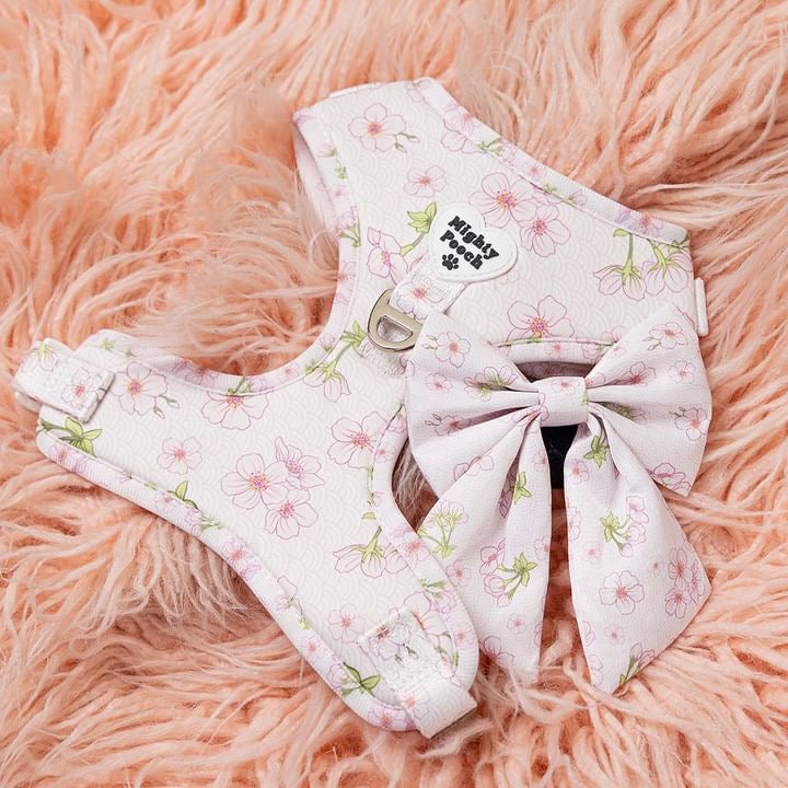 No-Pull Adjustable Harness - Sakura 🌸