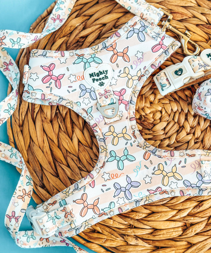 No-Pull Adjustable Harness - Pawty Animals 🎉