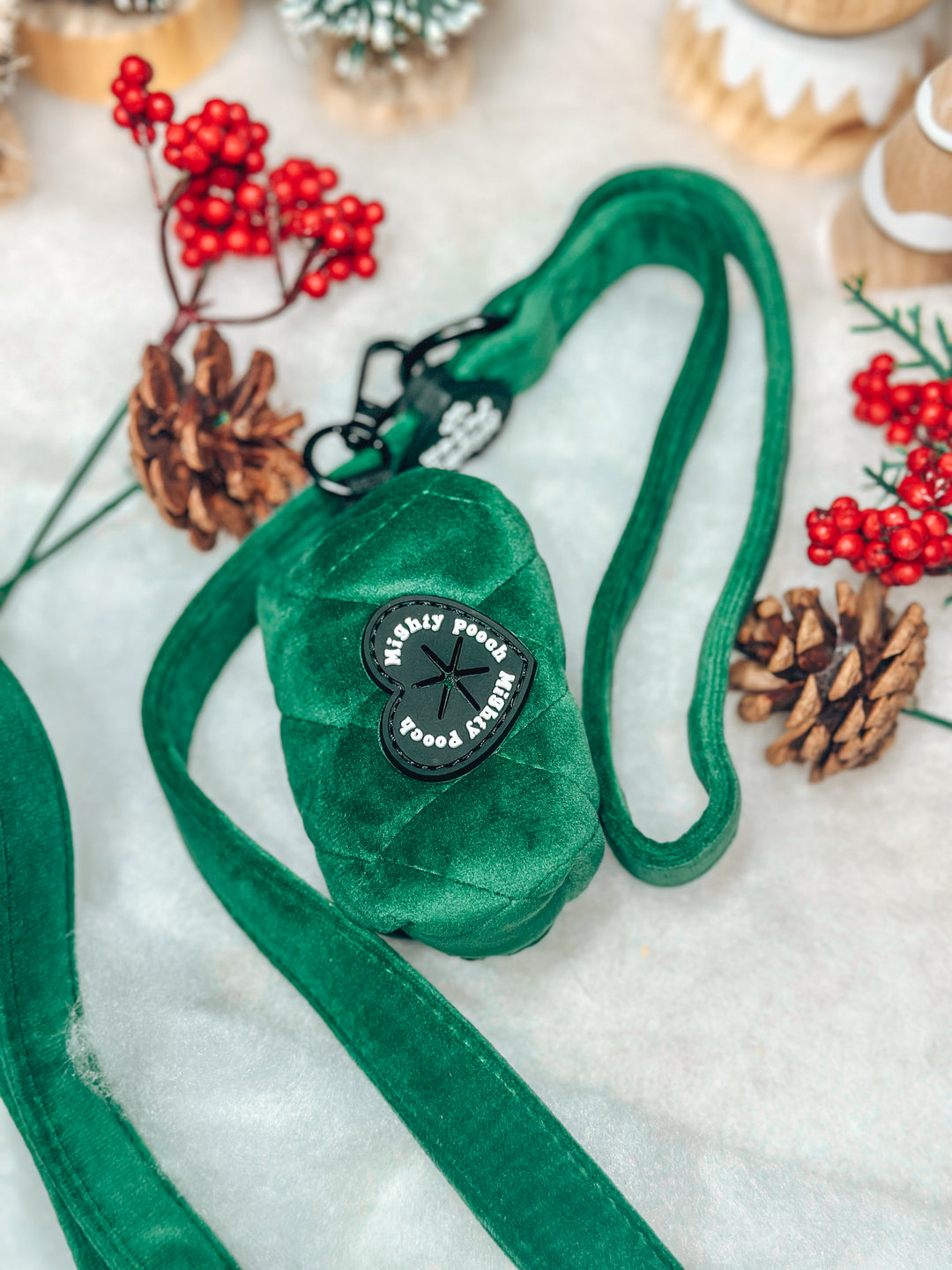 Velvet Comfort Leash - Pine🌲