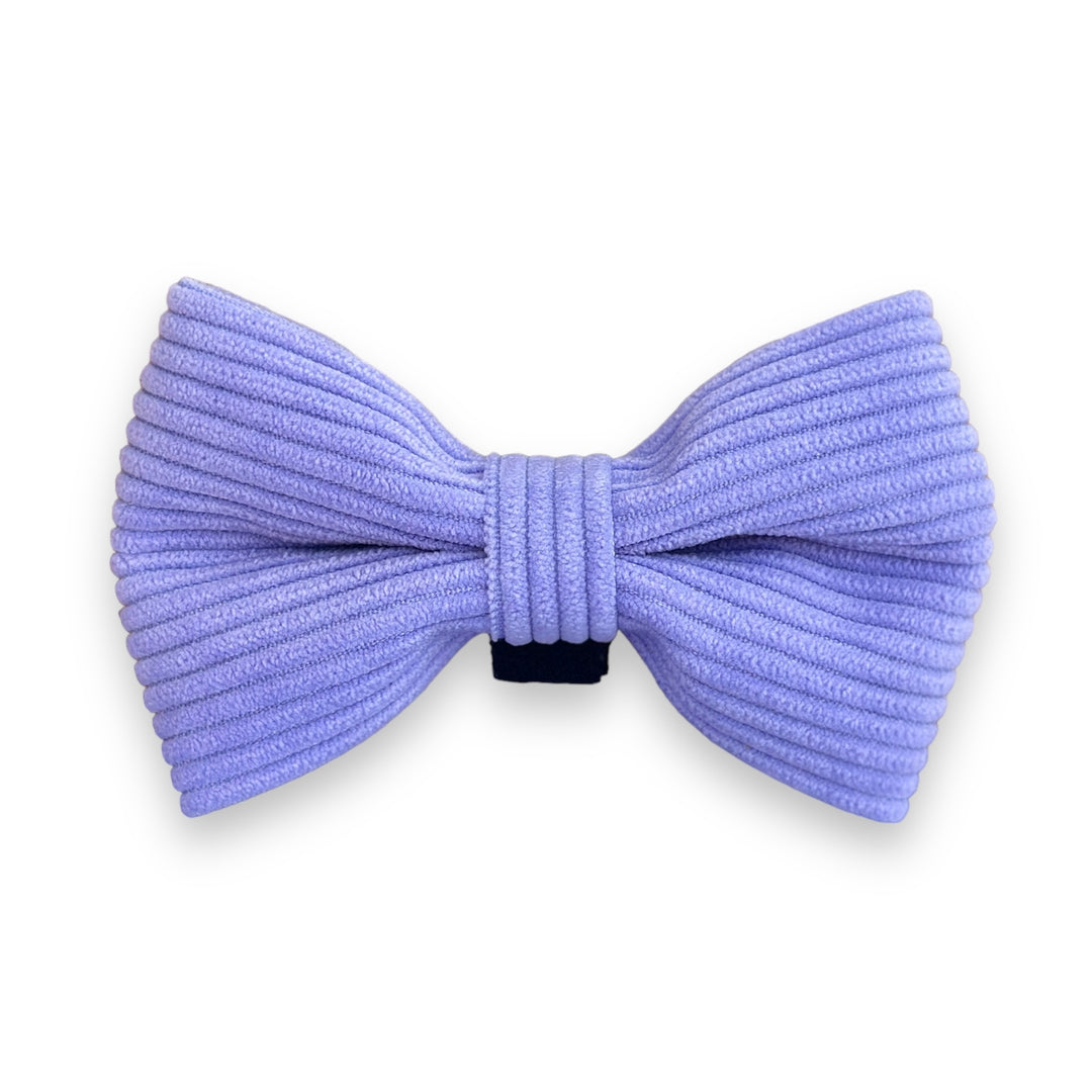 Corduroy Bow Tie - Lavender