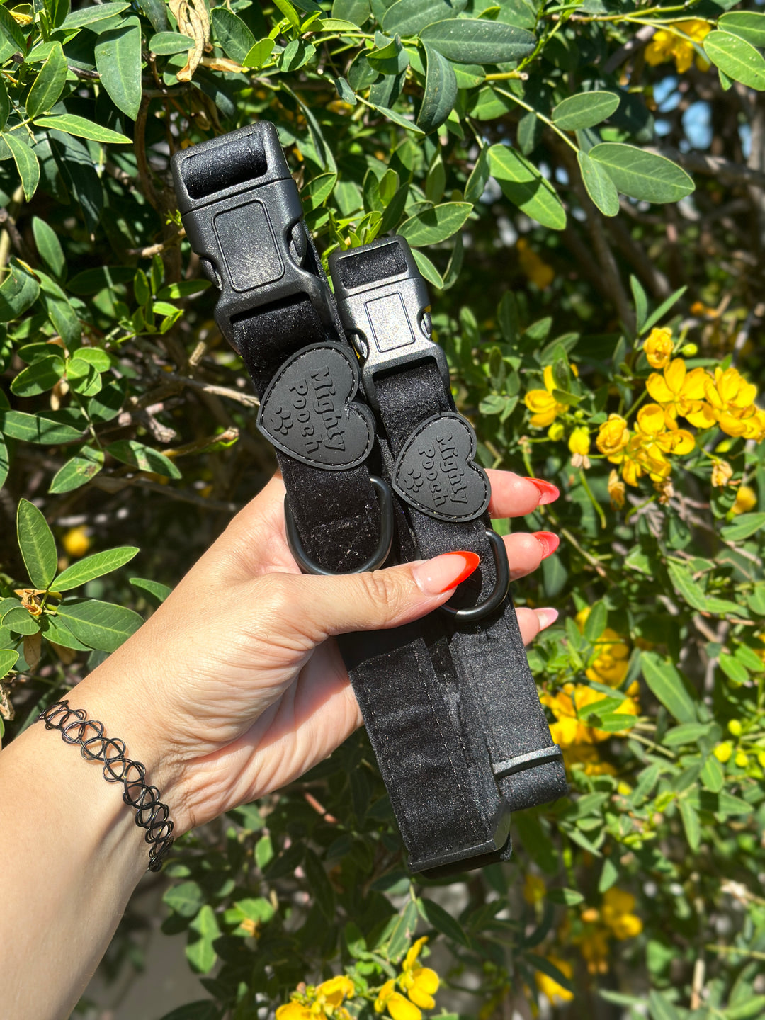 Velvet Comfort Collar - Onyx 🖤