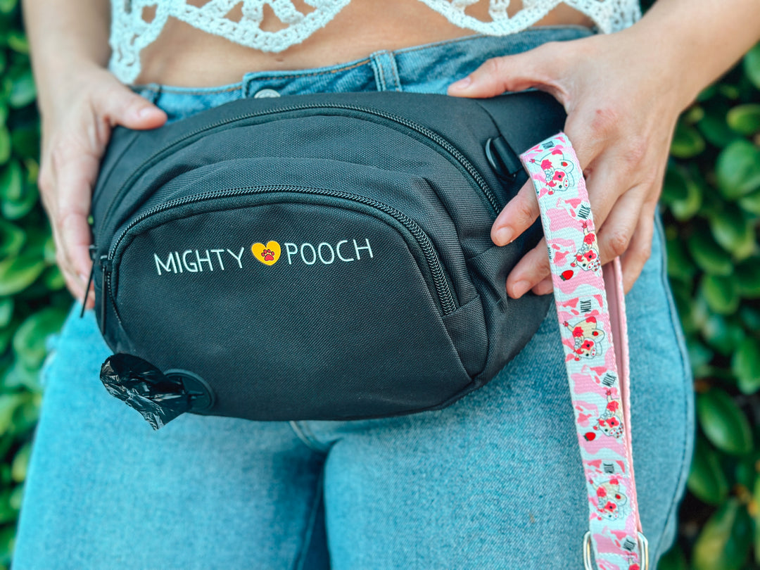 Pooch Pack - Cow Print Belt