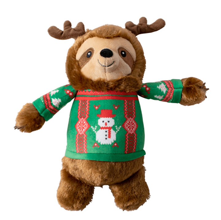 Holiday Sloth Plushie