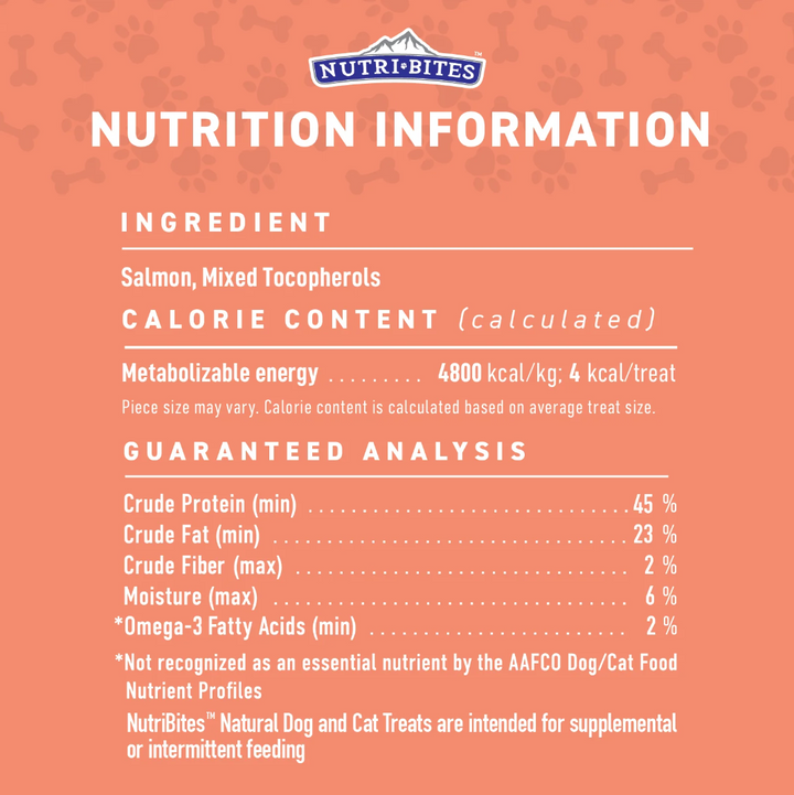 Nutri Bites Freeze Dried Salmon - 14oz