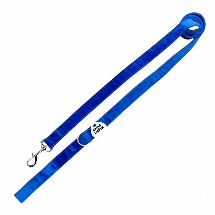 Velvet Comfort Leash - Sapphire 💙