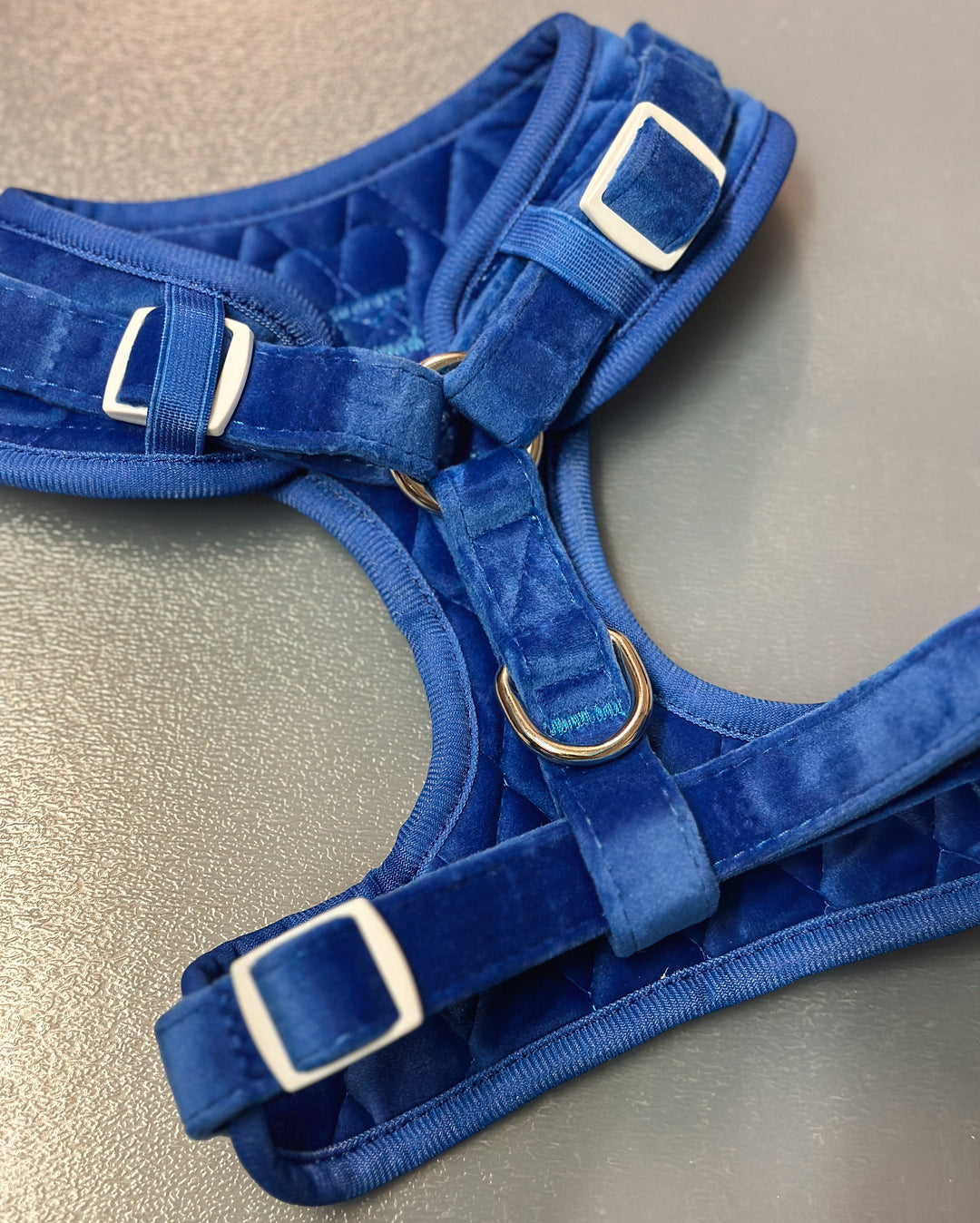 Velvet Adjustable Harness - Sapphire 💙