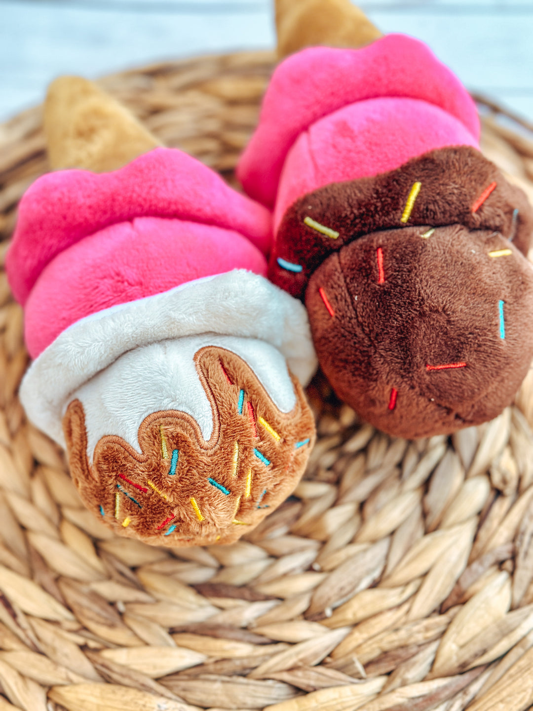 Ice Cream Squeaky Toy