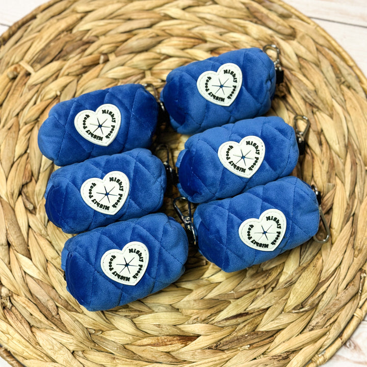 Velvet Potty Bag Dispenser - Sapphire 💙