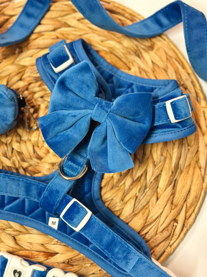 Velvet Adjustable Harness - Sapphire 💙