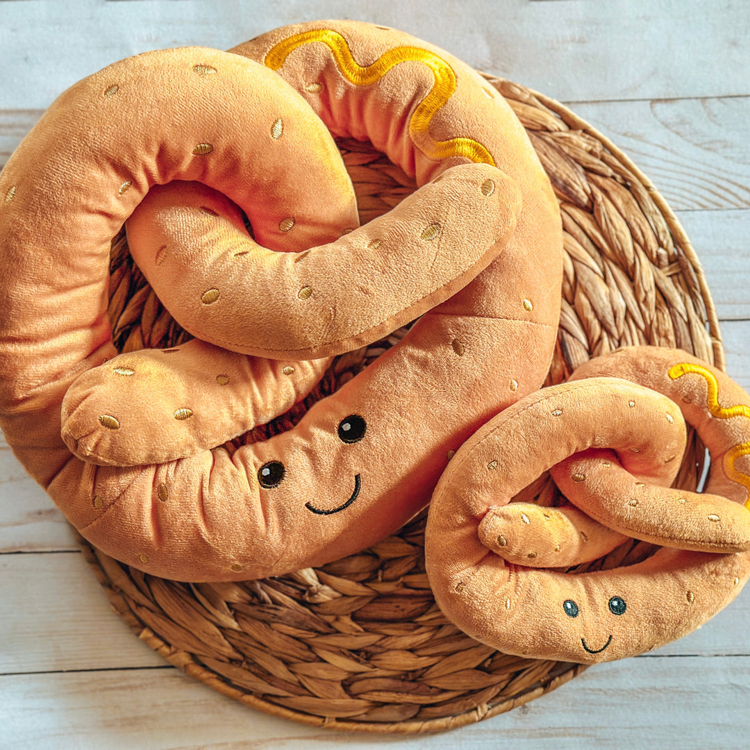 Pretzel Squeaky Toy