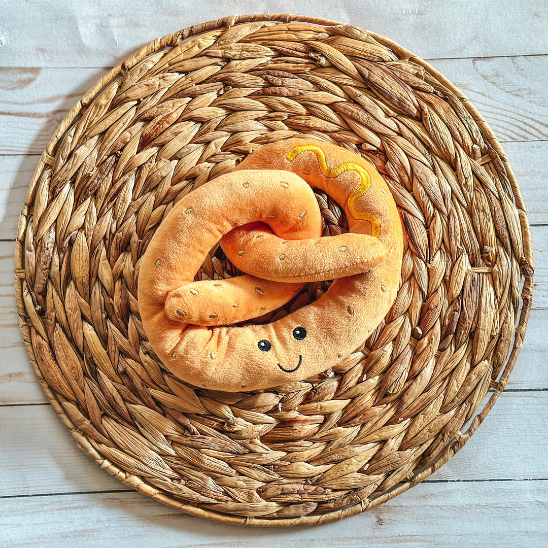 Pretzel Squeaky Toy