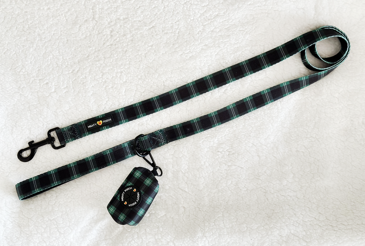 Potty Bag Dispenser - Pawfect Plaid 💚