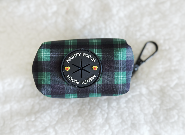 Potty Bag Dispenser - Pawfect Plaid 💚