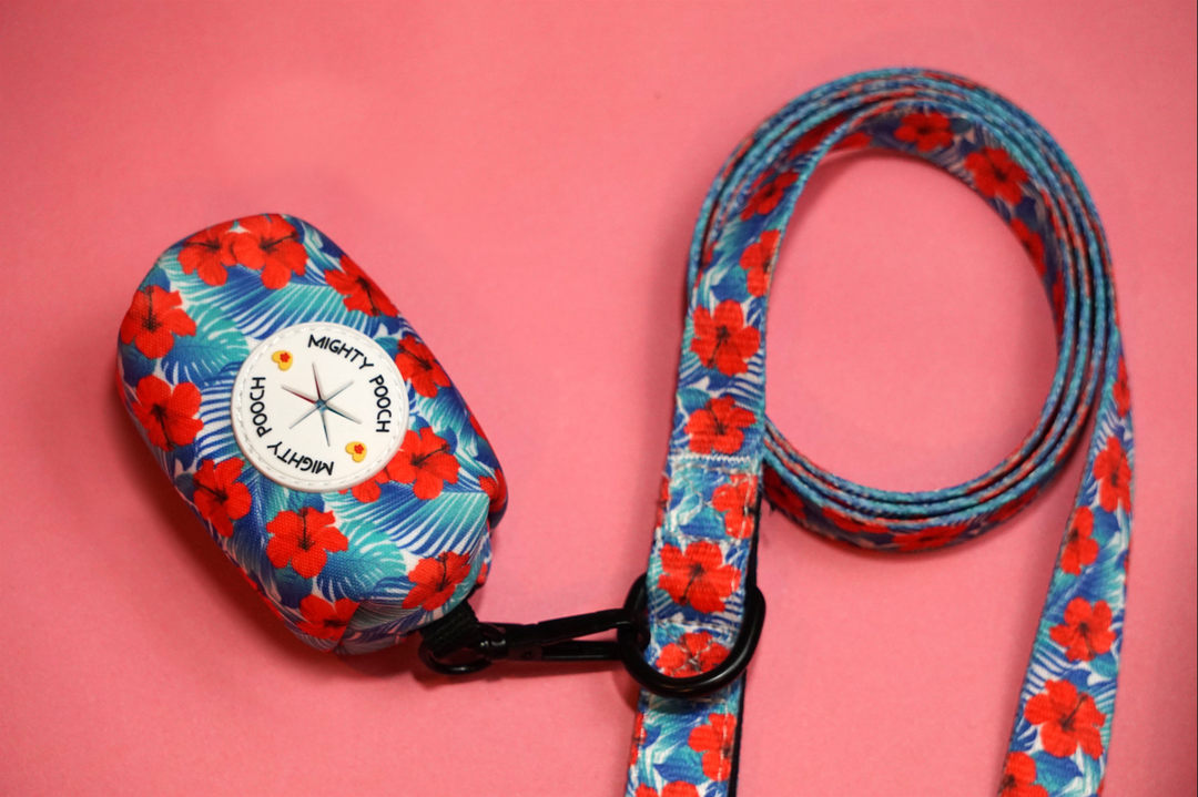 Potty Bag Dispenser - Hibiscus Palms 🌺