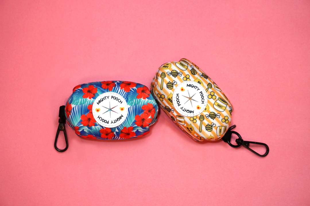Potty Bag Dispenser - Hibiscus Palms 🌺