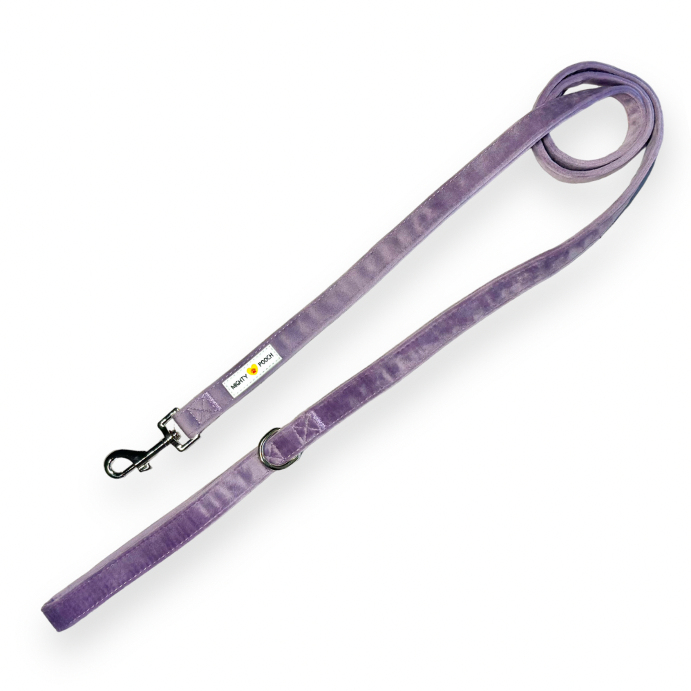 Velvet Comfort Leash - Very Violet 💜