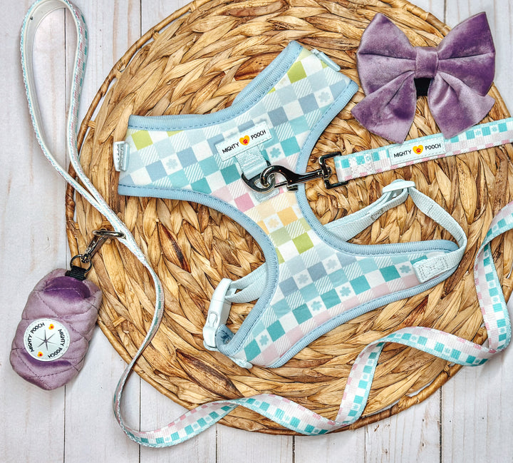 Comfort Leash - Pastel Plaid 🐣