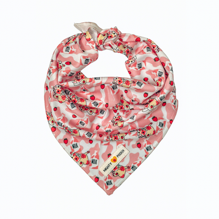 Cooling Bandana - Strawberry Cow 🍓