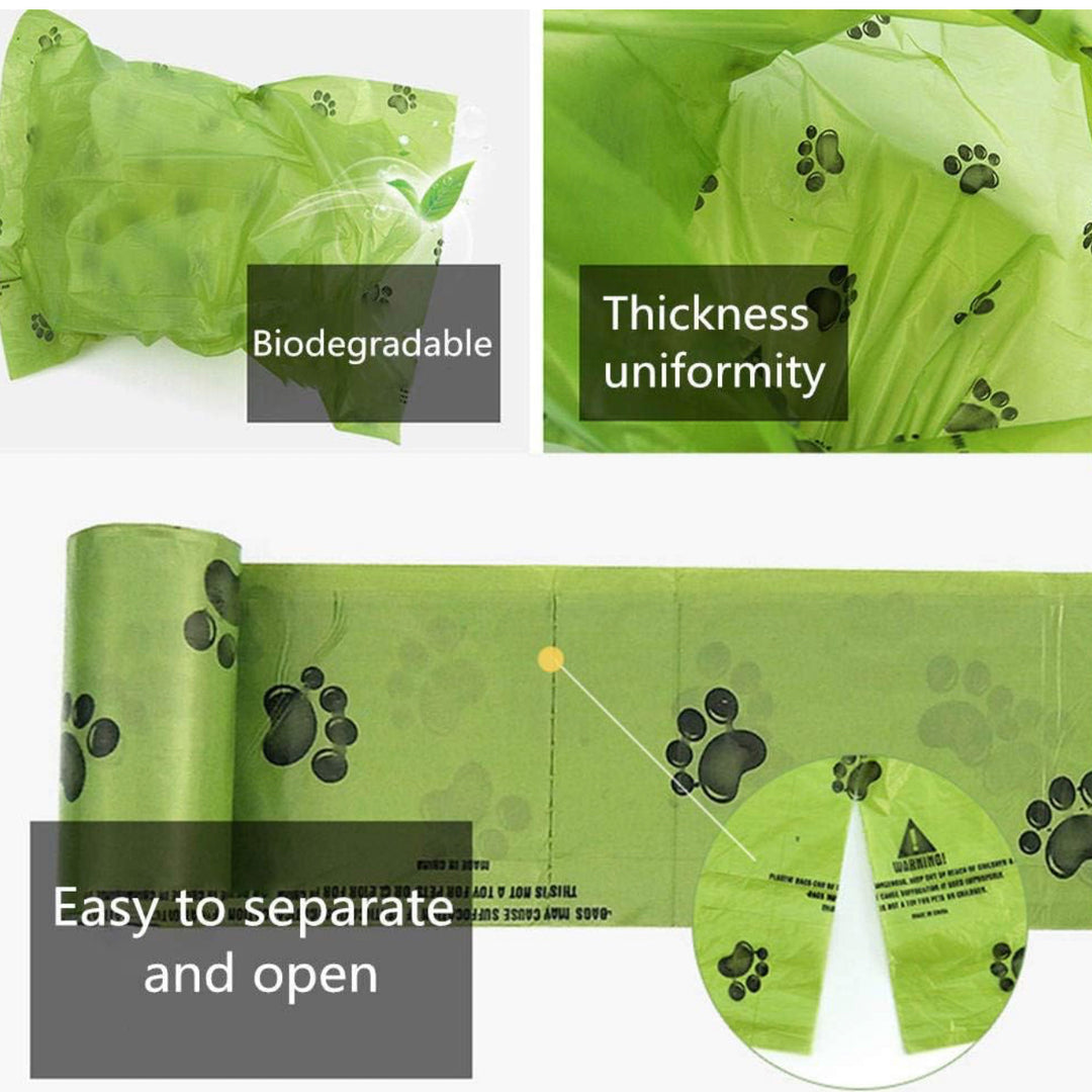 Green Paw Waste Bags - 60 bags