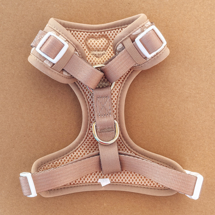 Luxe Adjustable Harness - Champagne Fleur
