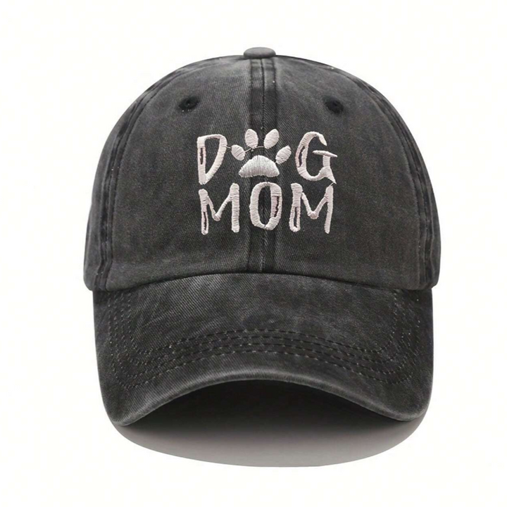 Embroidered Dog Mom Hat