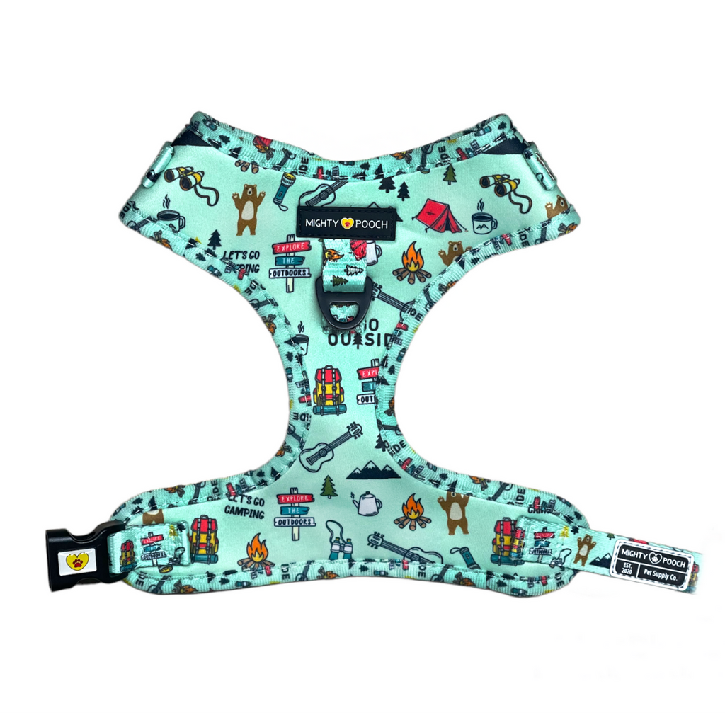 ボニー・マック・ボンゾ MERRYTHOUGHT キルトスタイル No-Pull Adjustable Harness - Off the Grid 🏕️ – Mighty Pooch, LLC