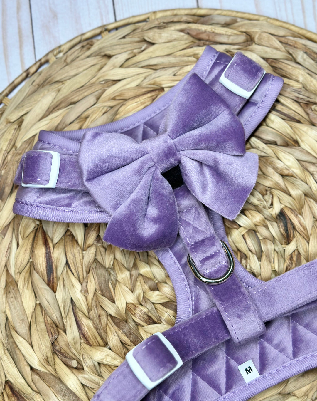 Velvet Adjustable Harness - Very Violet 💜